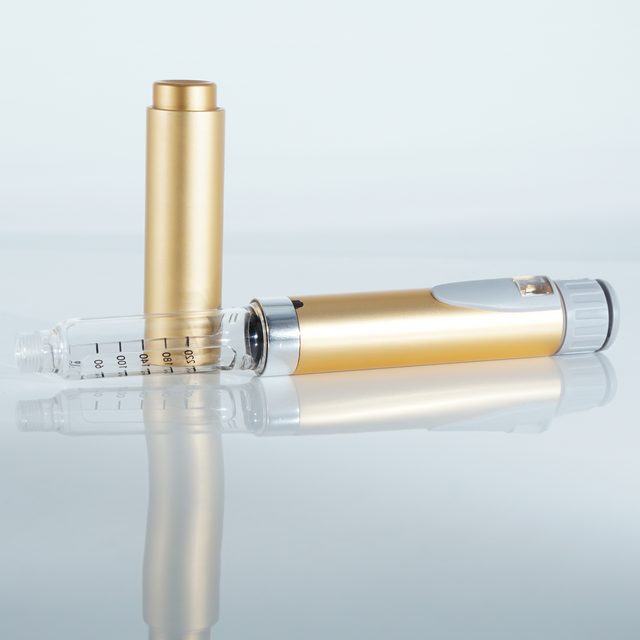 Gold Reusable Injection Pen