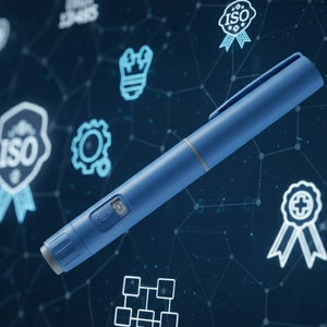 Inward-Rotation GLP-1 Pen Injector