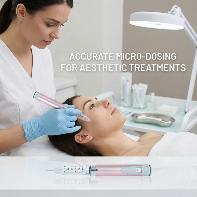 Pink Reusable Injection Pen